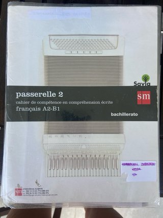 Passerelle 2, français A2-B1, Bachillerato Livr...