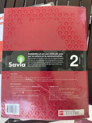 Passerelle 2, français A2-B1, Bachillerato Livr...