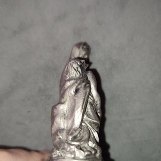 Figura Anno Santo 1975 in peltro