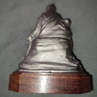 Figura Anno Santo 1975 in peltro