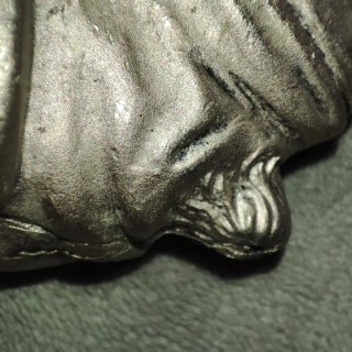 Figura Anno Santo 1975 in peltro
