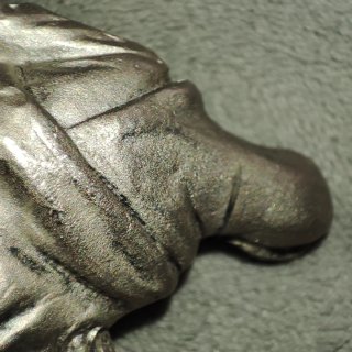 Figura Anno Santo 1975 in peltro