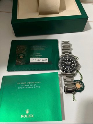 Rolex Submariner 124060 2022