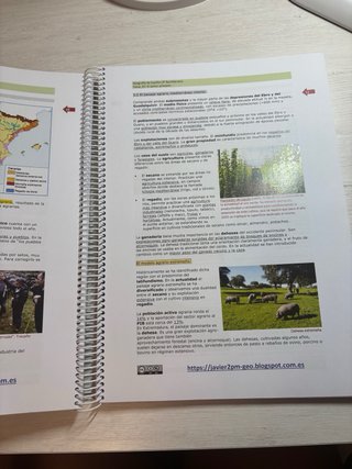 libro de geografía 2 de bachillerato