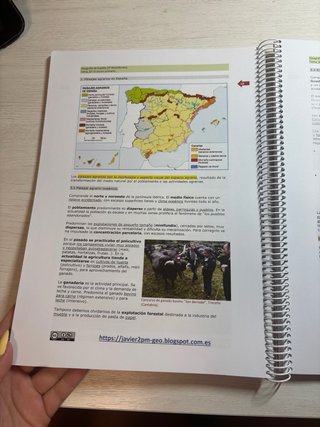 libro de geografía 2 de bachillerato