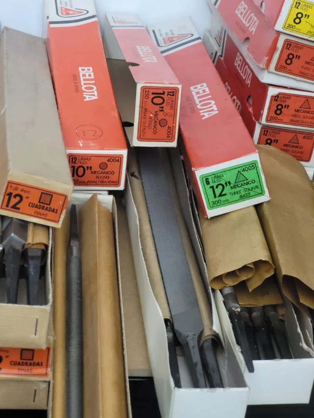 Lote Limas Mecánico Bellota