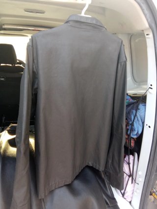 Chaqueta Simil Vaquero Negra