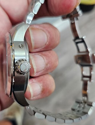 Reloj Meia Lua Callisto Automático Negro/Plata