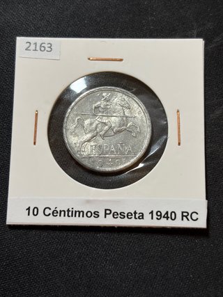 Frnaco 10 centimos 1940 muy escasa buena calidad