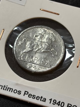 Frnaco 10 centimos 1940 muy escasa buena calidad