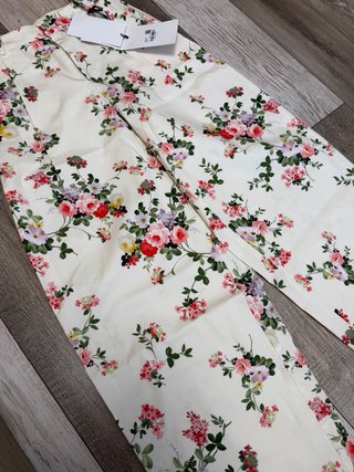 Pantalón Palazzo Floral Lumina Talla S Nuevo