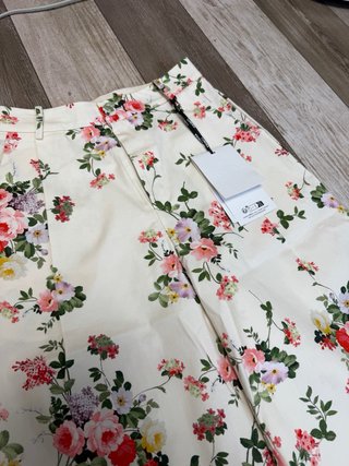 Pantalón Palazzo Floral Lumina Talla S Nuevo