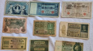 Lote Billetes Antiguos Alemania Raros