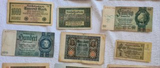 Lote Billetes Antiguos Alemania Raros