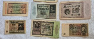 Lote Billetes Antiguos Alemania Raros
