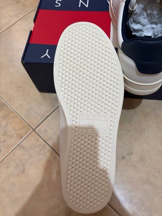 Tommy Jeans Sneakers Bianche e Blu