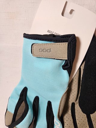 Guantes POC Talla S Azul y Gris