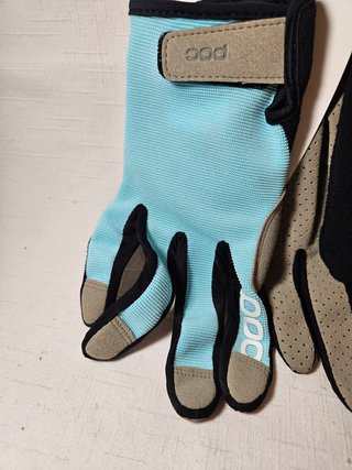Guantes POC Talla S Azul y Gris