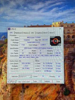 PC Gaming Ryzen 7 5700G / 32GB RAM / RTX 4060 Ti