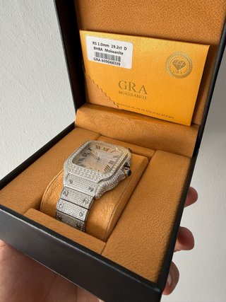 Reloj Cartier Santos Diamantes vvs1