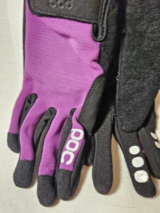 Guantes POC Talla S Morado y Negro