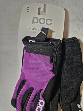 Guantes POC Talla S Morado y Negro