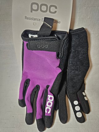 Guantes POC Talla S Morado y Negro