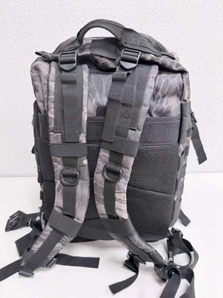 Mochila Táctica 45L Negra y Gris