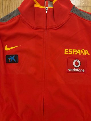 Chaqueta Nike España Baloncesto Roja