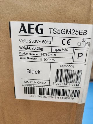 Microondas integrable AEG Grill Negro