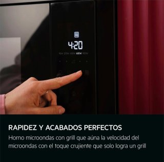 Microondas integrable AEG Grill Negro