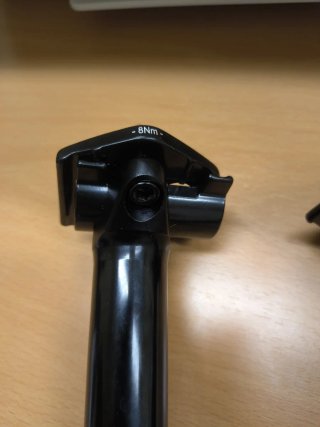 Tija telescópica Limotec 31.6 x 170mm