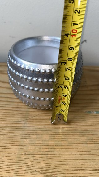 Vaso Pequeno Prateado