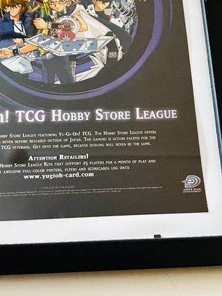 Pubblicità Originale Yu-Gi-Oh! TCG Hobby Store Lea