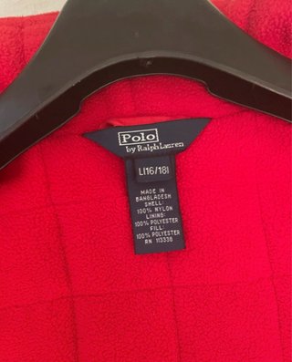 Chaqueta Polo Ralph Lauren Roja