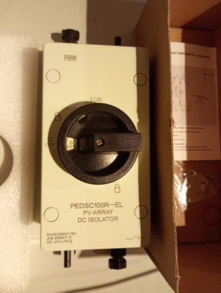 Desconectador DC BENY PEDSC100R-EL