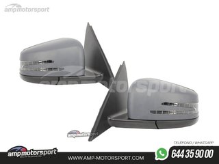ESPEJOS COMPLETOS PARA MERCEDES CLASE C W204 CON INTERMITENTE LED