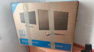 Monitor AOC 24 LCD Nero