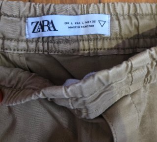 Pantalón Jogger Zara Talla L