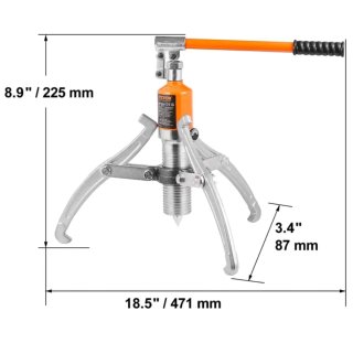 Extractor de engranajes hidráulico VEVOR