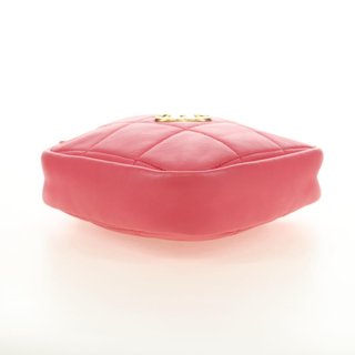 CHANEL Chain Matelasse Shoulder Bag Lamb Skin