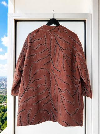 Chaqueta kimono Zara bordada talla única