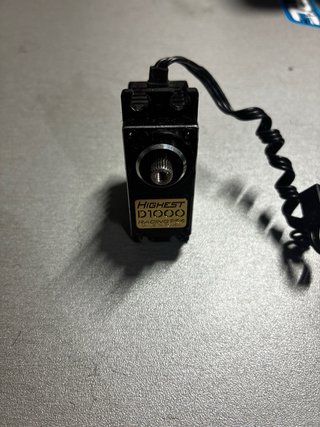 Servo radiocontrol highest D1000 pro