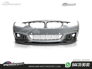 PARAGOLPES DELANTERO BMW SERIE 4 F32 LOOK M-PERFORMANCE CON PDC/SRA