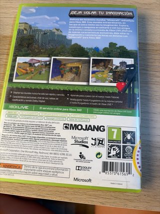 Minecraft Xbox 360 Edizione Spagnola