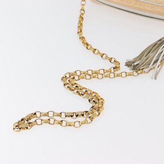 CHANEL Matelasse Chain Shoulder Bag Patent