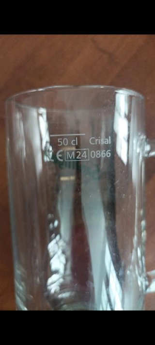 Jarra Cerveza San Miguel 500ml Cristal