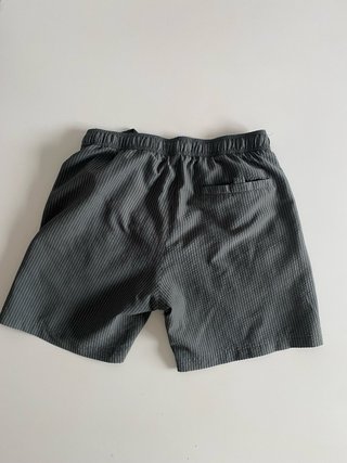 Bañador Pull&Bear gris rayas