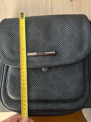 Bolso Tous Negro con Puntos Blancos
