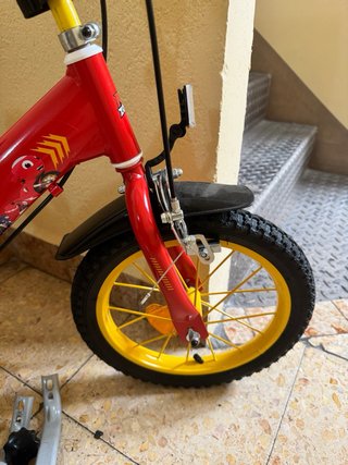 Bicicleta infantil roja Zoom